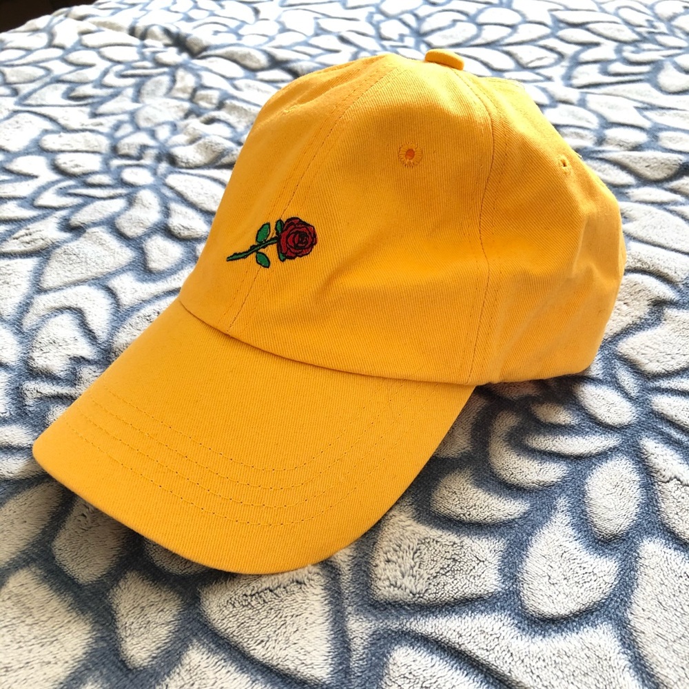 Yellow Rose BaseBall Hat